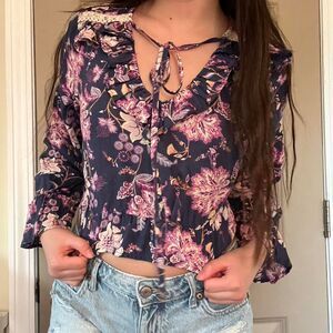 Francescas Floral Blouse